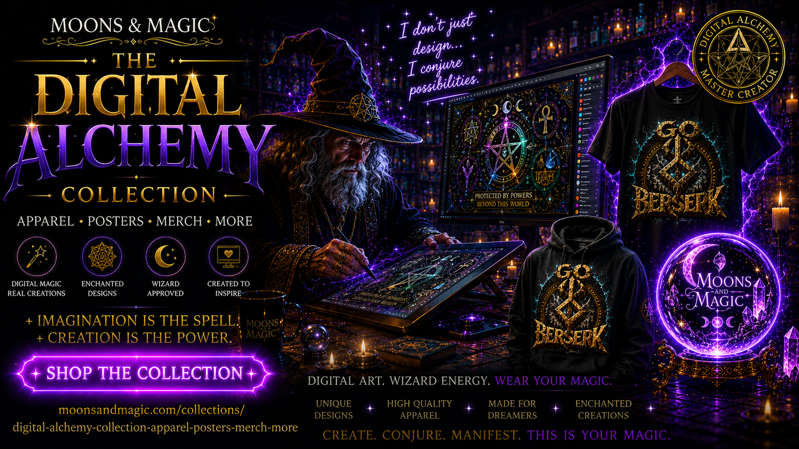 Digital Alchemy Collection - Apparel, Posters, Merch & More