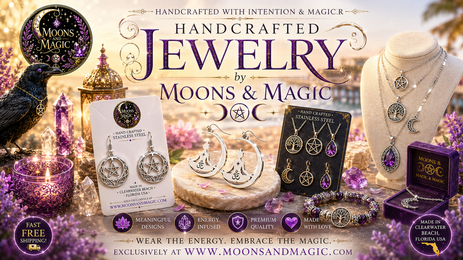 Hand Crafted Jewelry - Majestic, Spiritual, Enchanted