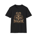 ⚔️🔥 Go Berserk - Unisex Softstyle Black Viking T-Shirt