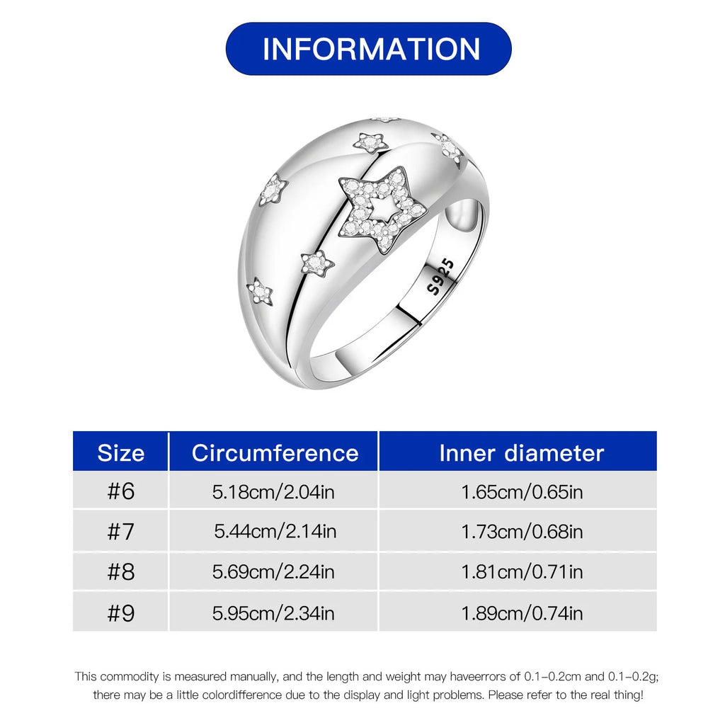 S925 Sterling Silver Vintage Pattern Closed Ring For Women