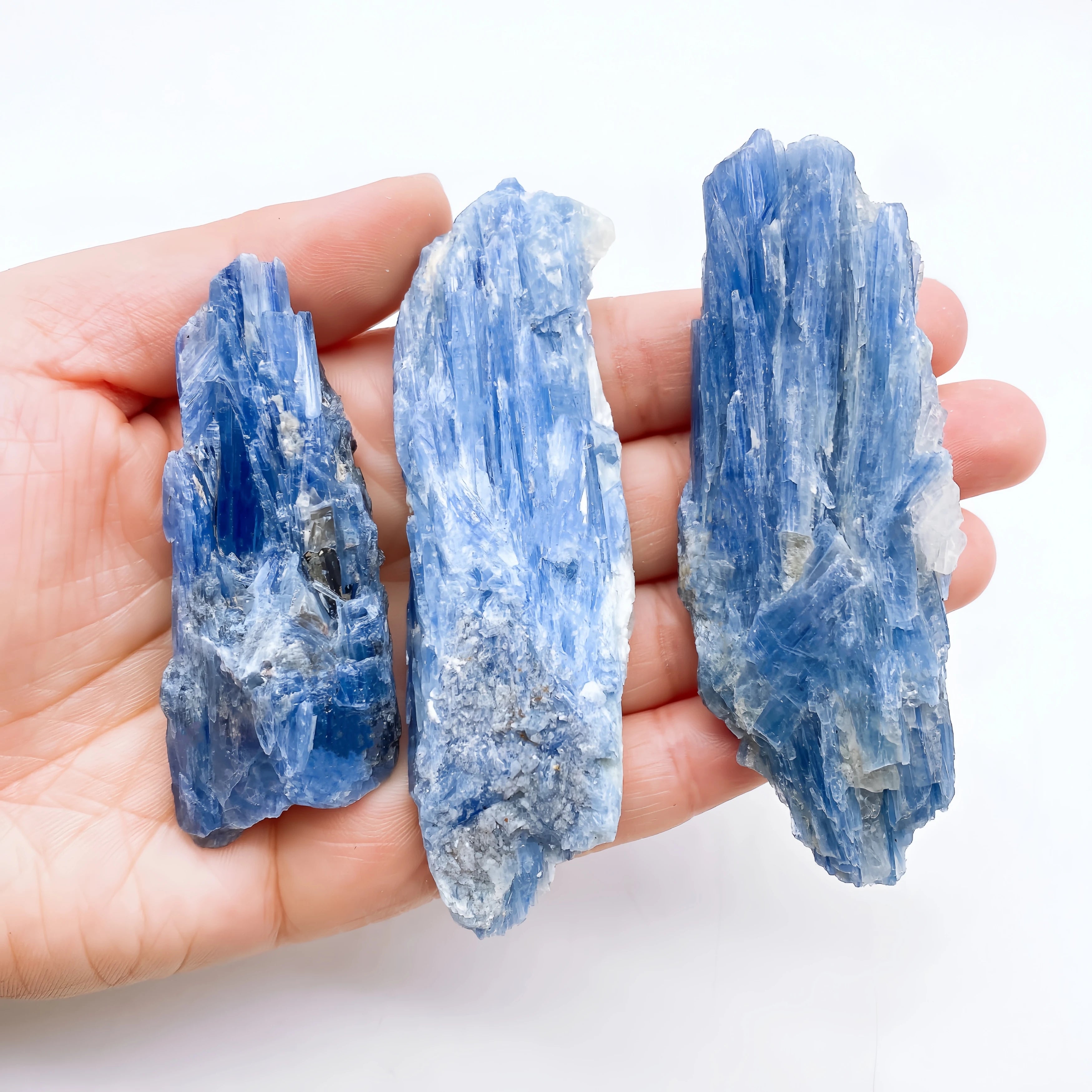 Natural Mineral Kyanite Crystal Rough Stone Raw Witchcraft Ritual Reiki Healing Wicca Spiritual