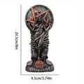 8" Pagan Altar Goddess Of Wisdom Sculpture Sumerian Witchcraft Ritual Female Woman Snake Witch Decor Home Decor Ornaments Goddess Statue