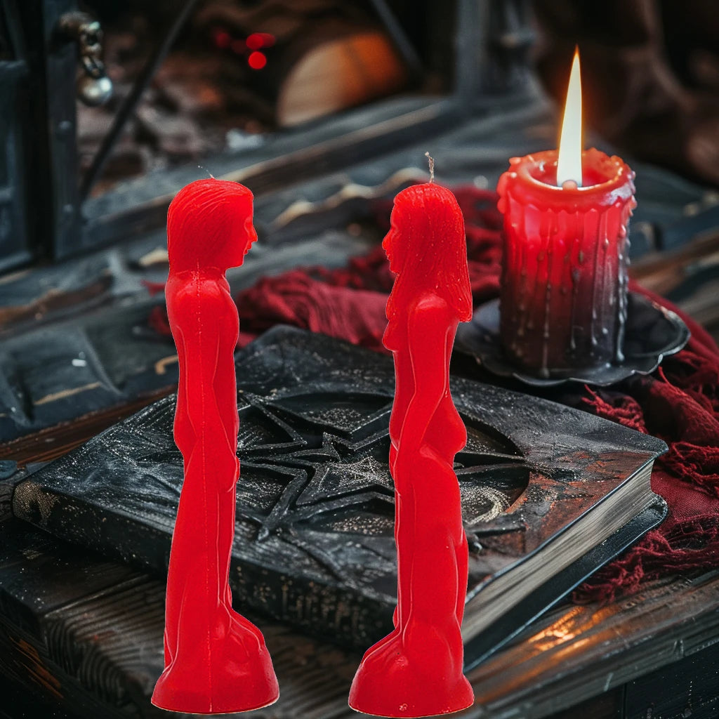 Male and Female Shaped Ritual Candles for Witchcraft, Rituals and Special Occasions
