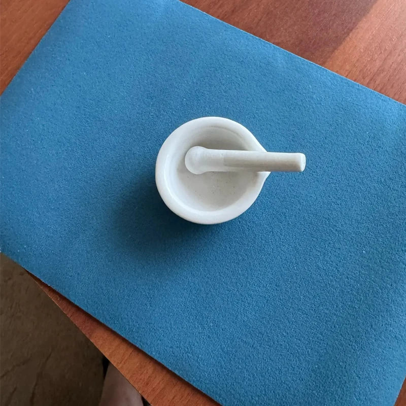 6ml Mini Porcelain Mortar and Pestle Mixing Grinding Bowl Set