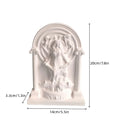 Triple Goddess Hecate Statue Plaster Relief Shrine Sculpture for Home Altar Bedroom Bookshelf Decor Greek Mythology Witch Gift Ritual