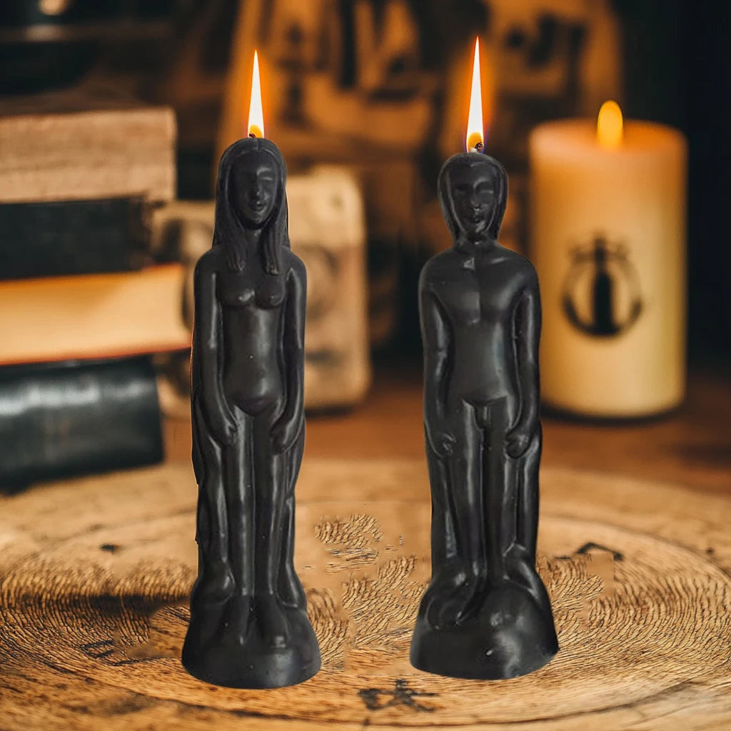 Male and Female Shaped Ritual Candles for Witchcraft, Rituals and Special Occasions