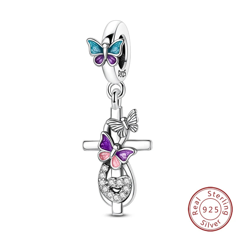 925 Sterling Silver Charms Beads Pendants