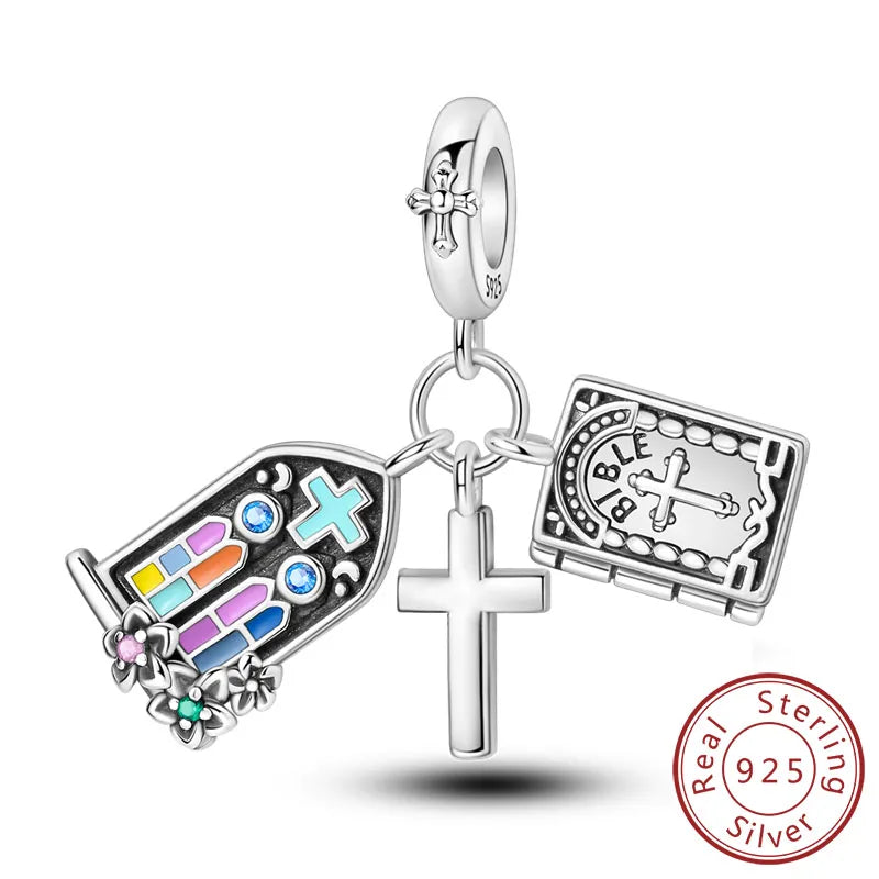 925 Sterling Silver Charms Beads Pendants