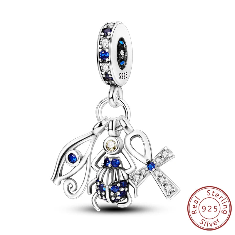 925 Sterling Silver Charms Beads Pendants