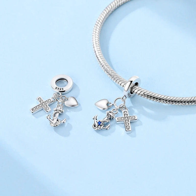 925 Sterling Silver Charms Beads Pendants