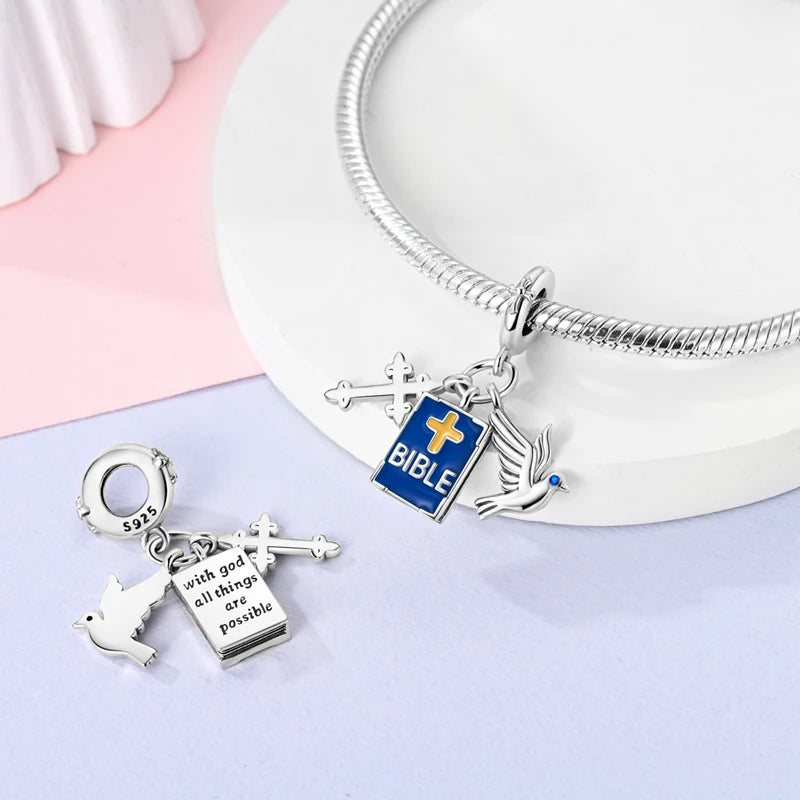 925 Sterling Silver Charms Beads Pendants