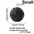 Creative Gifts Moon Shaped Scented Soy Wax Candle Set Perfect Family Bedroom Decoration Handmade Gifts