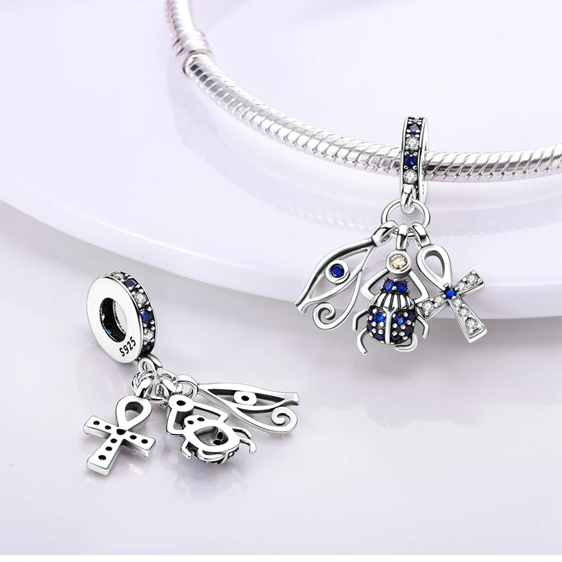 925 Sterling Silver Charms Beads Pendants