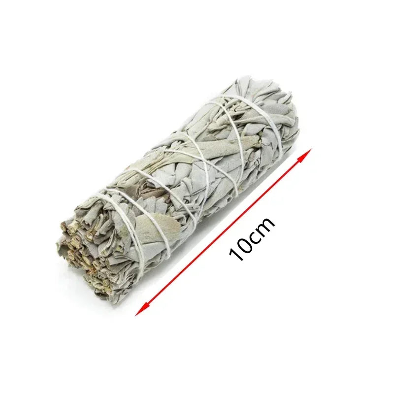 Organic California White Sage Smudge Sticks Bulk for Home Cleansing, Negative Energy Removal, Good Energy | Pure Sage Bundles, Witchcraft, Rituals