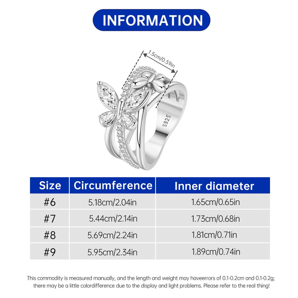 S925 Sterling Silver Vintage Pattern Closed Ring For Women