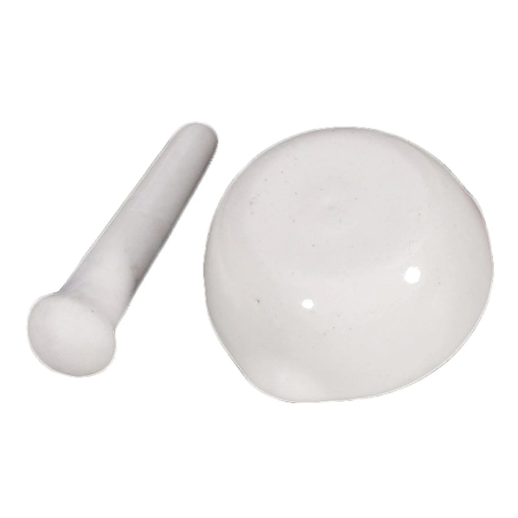 6ml Mini Porcelain Mortar and Pestle Mixing Grinding Bowl Set