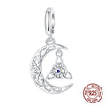 925 Sterling Silver Mysterious and retro Celtic style patterns Pendant Charm Fit Original Charm Bracelets Women DIY Jewelry Gift