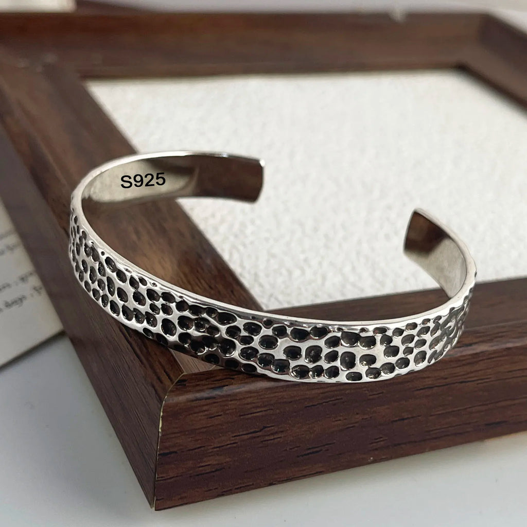 925 Sterling Silver Cuff Bracelets for Women Vintage