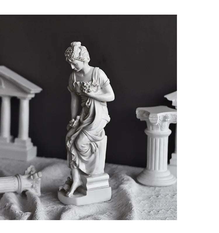 The Three Graces Statue Greece Antonio Canova Famous Sculpture Sexy Goddess Figure Crafts Home Living Room Hotel Decoration