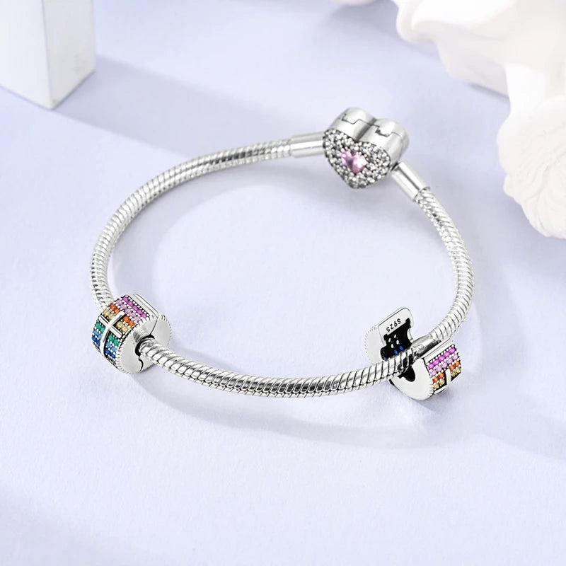 925 Sterling Silver Charms Beads Pendants