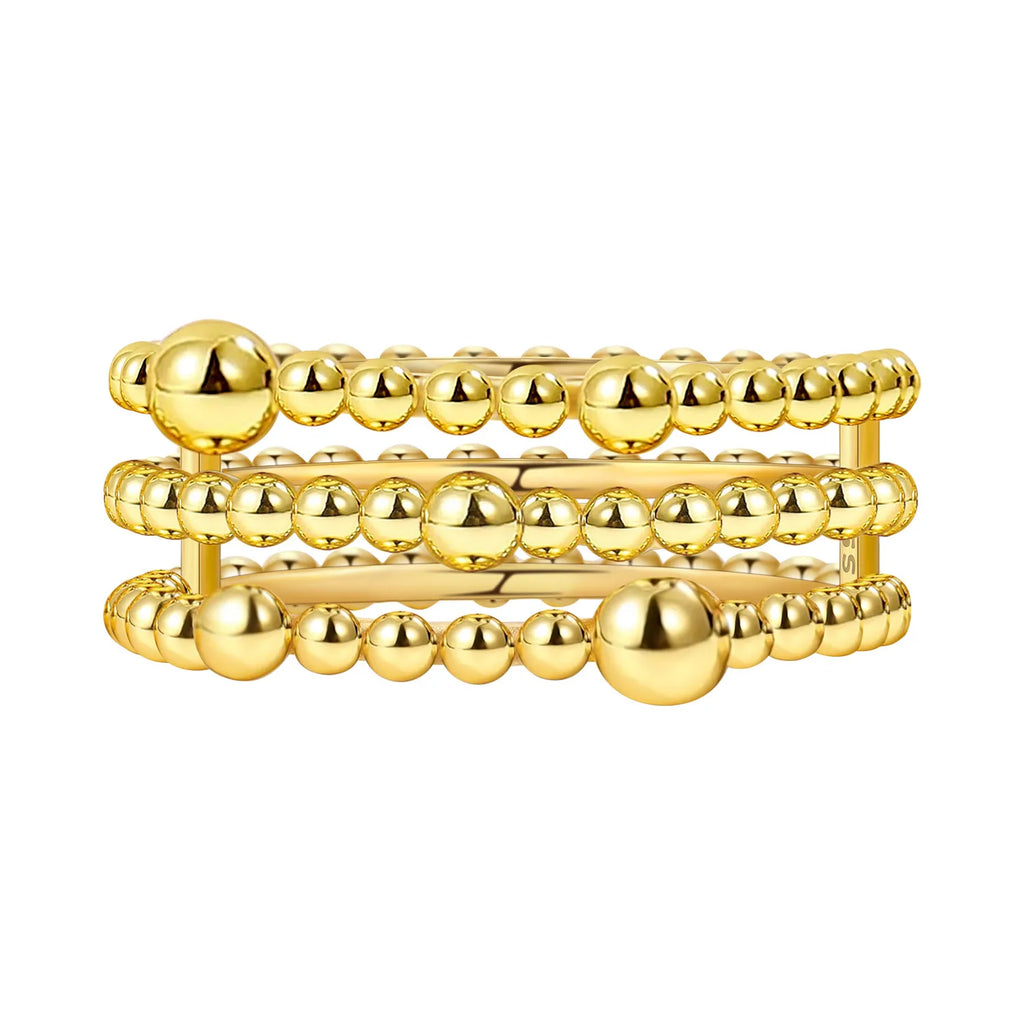 S925 Sterling Silver Vintage Pattern Closed Ring For Women