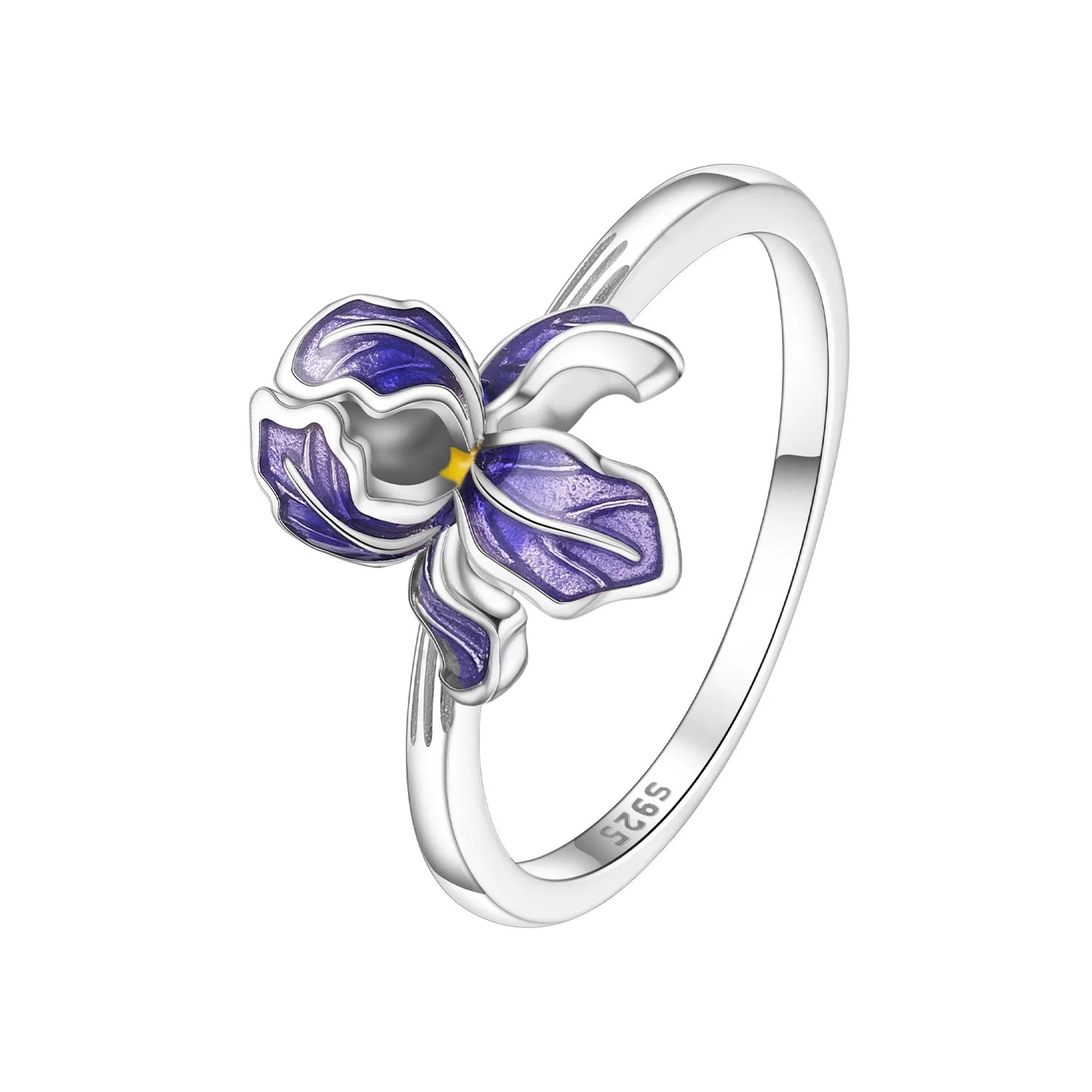 S925 Sterling Silver Vintage Pattern Closed Ring For Women