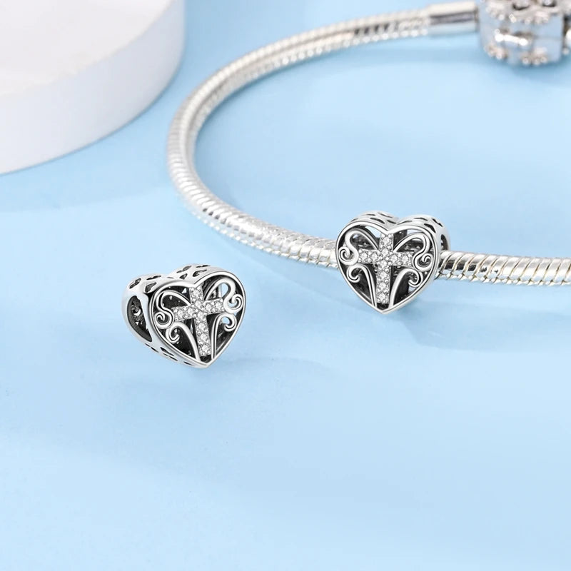 925 Sterling Silver Charms Beads Pendants