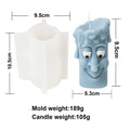 Funny Witch Broom Candle Molds Witchcraft or Halloween