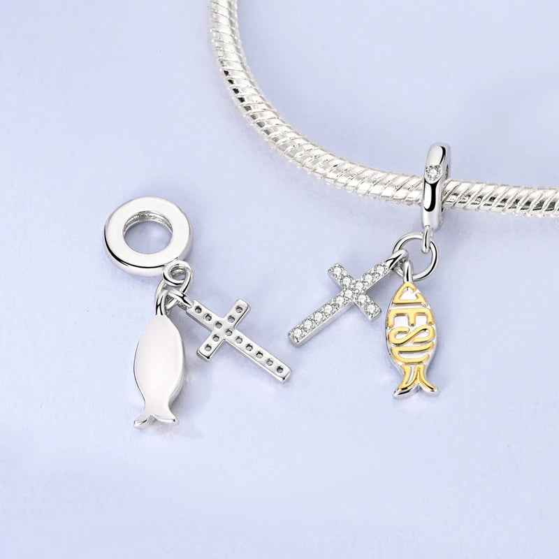 925 Sterling Silver Charms Beads Pendants